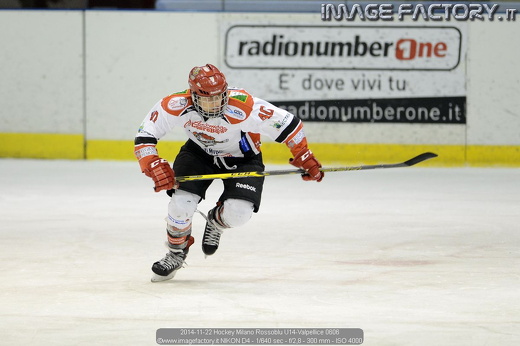2014-11-22 Hockey Milano Rossoblu U14-Valpellice 0606